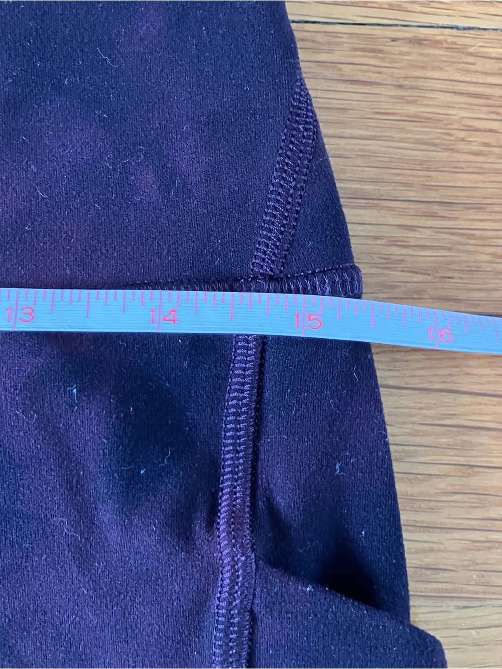 Lululemon Maroon Black Diamond Dye Align High-Rise Pant Leggings Pockets 10